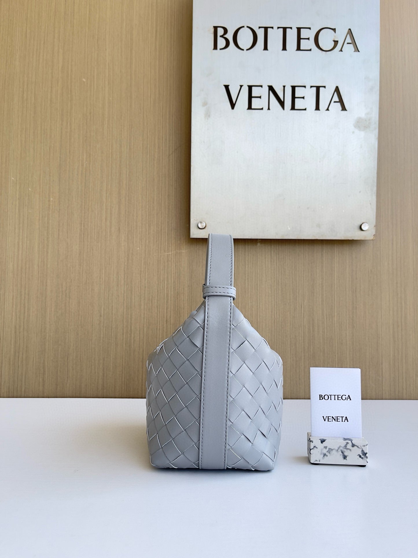 BV Wallace Mini Intrecciato Shoulder Bag