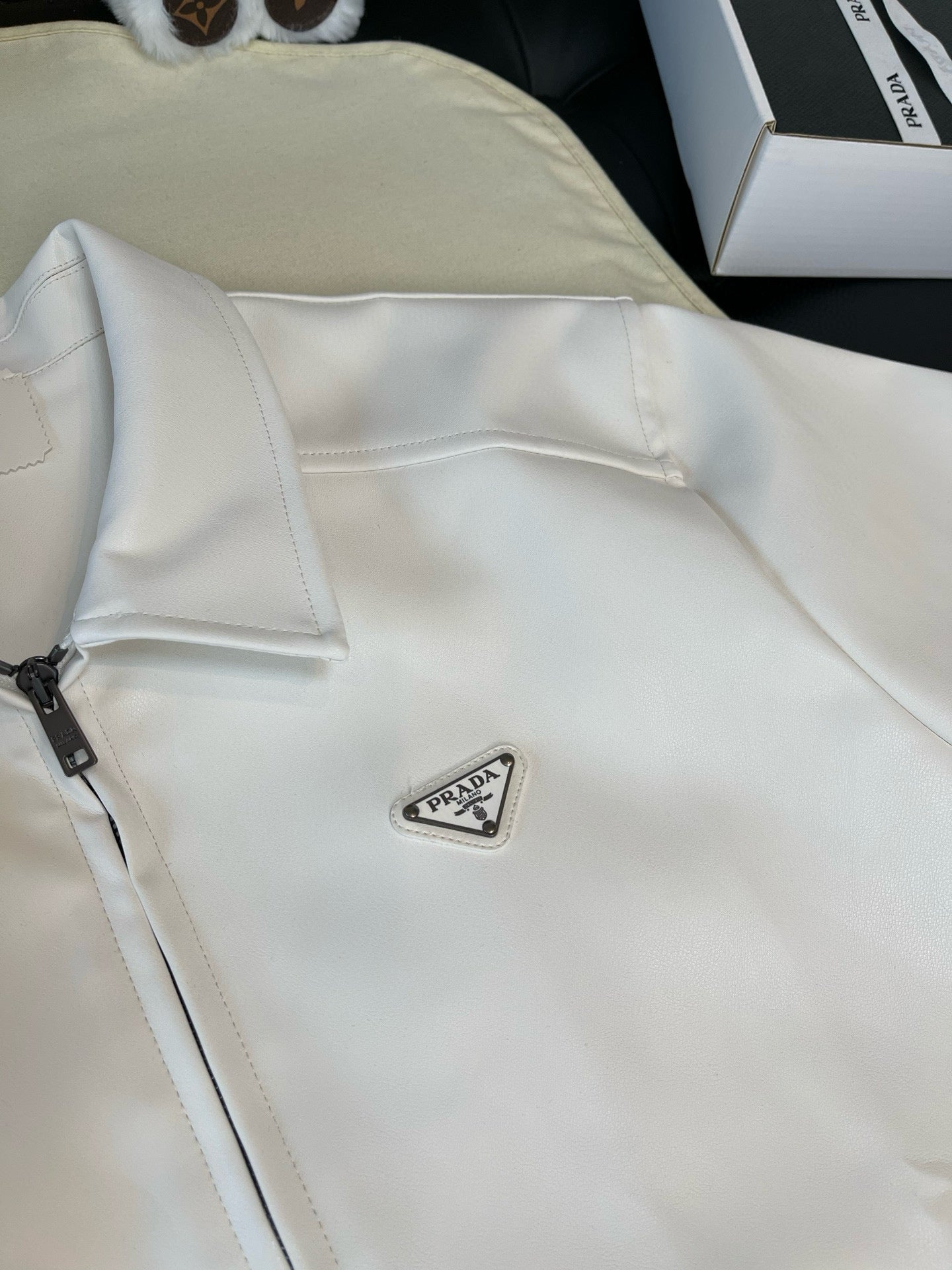 Prada Leather Shirt