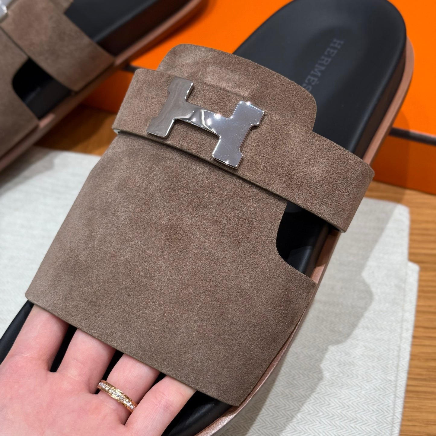 Hermes Jaures Sandals