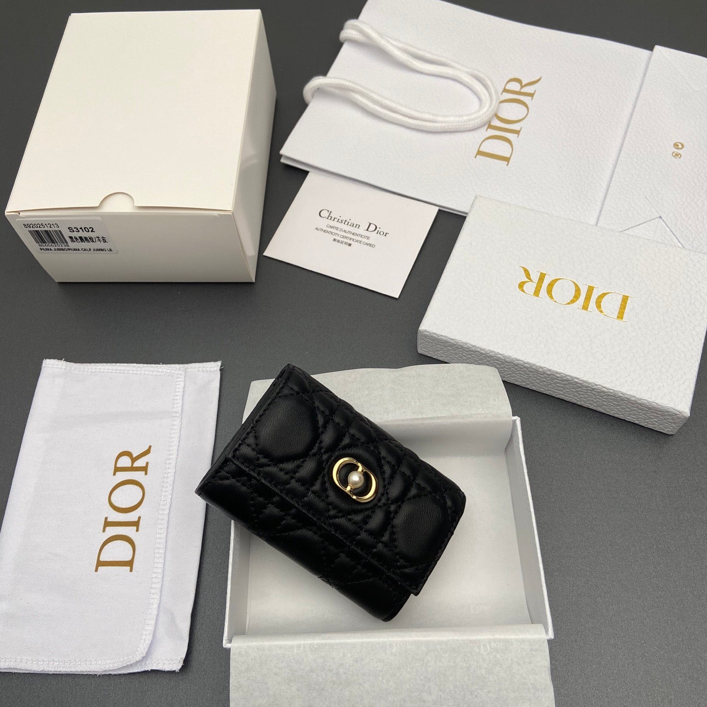Dior Jolie Glycine Wallet