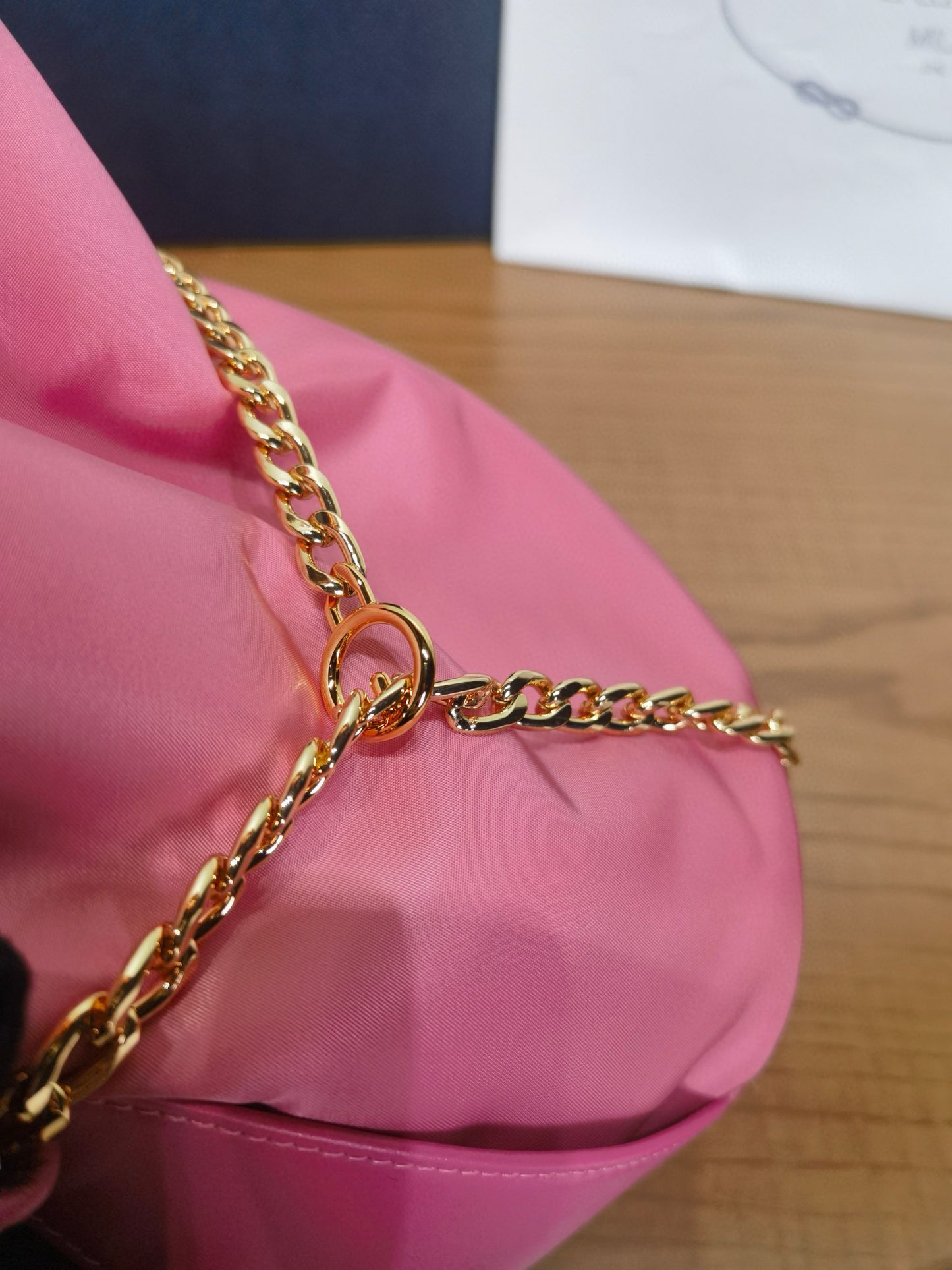 PD Petit Sac Noir Bucket Bag