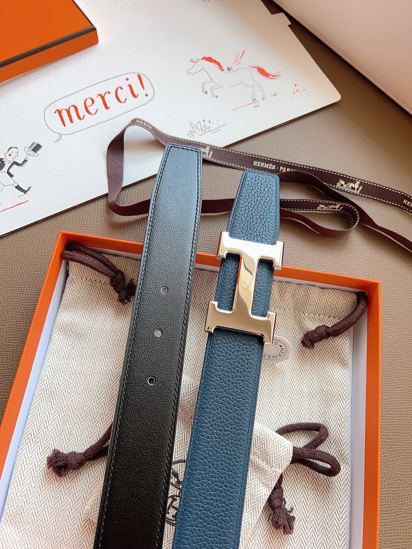 Hermes Belt