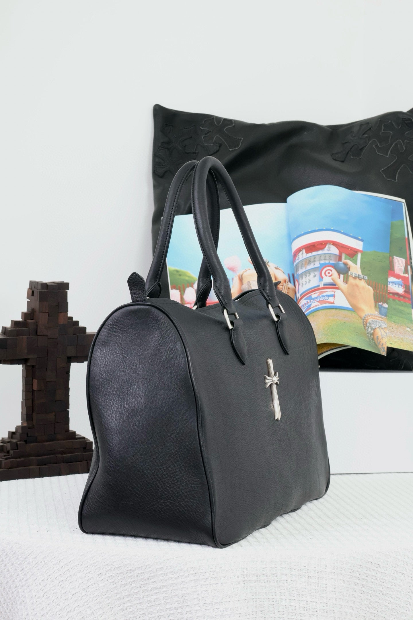 Chrome Hearts Cross Travel Bag