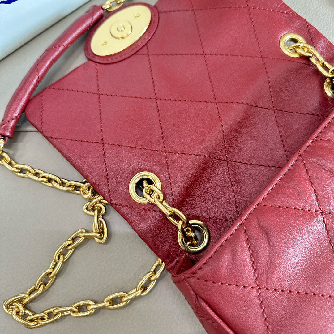 BB Quilted Crossbody Bag