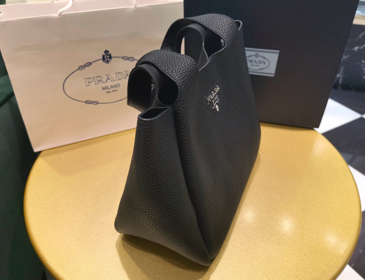 Prada Dynamique Tote Handbag