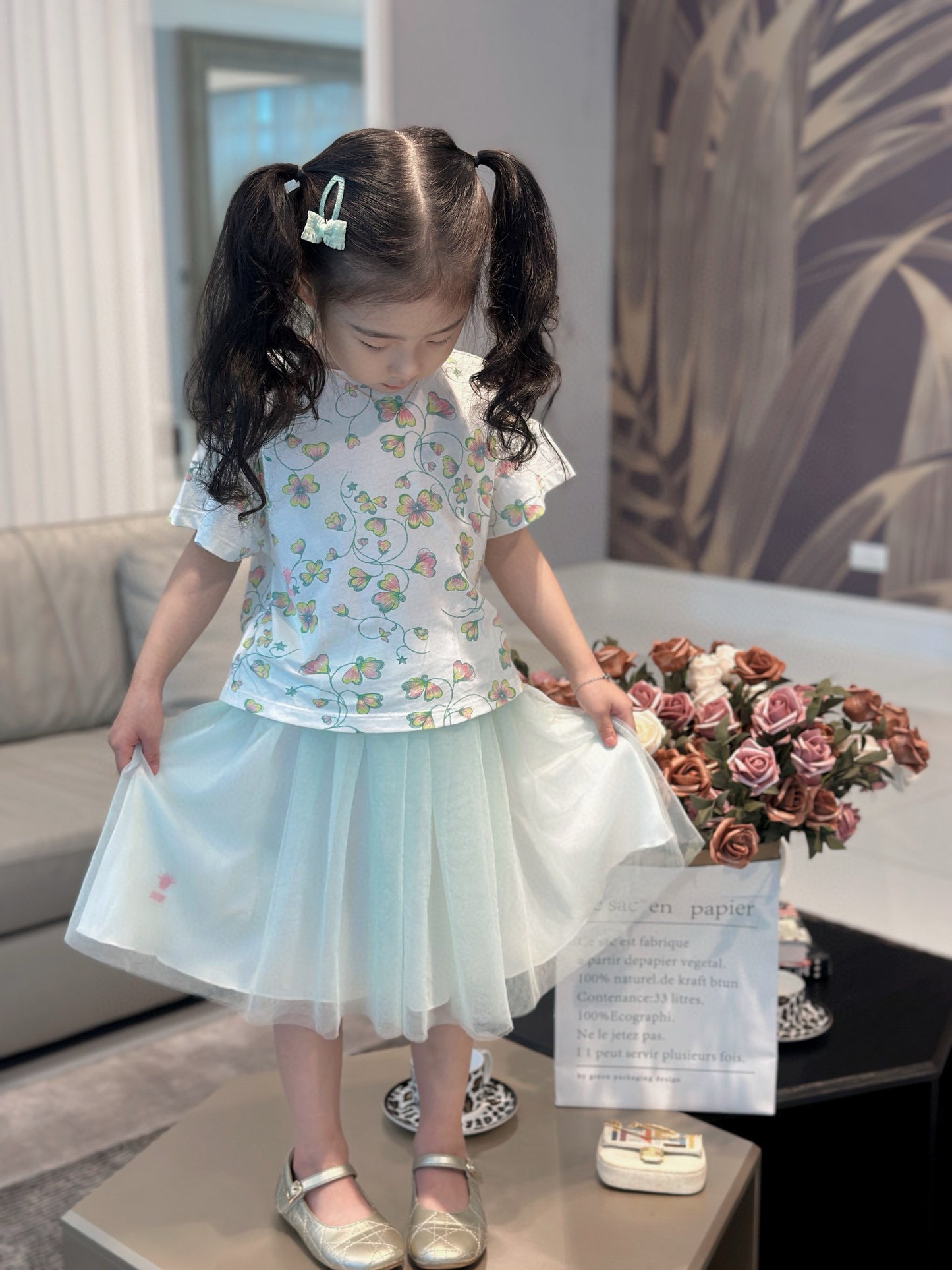 CD T-shirt/Skirt Set