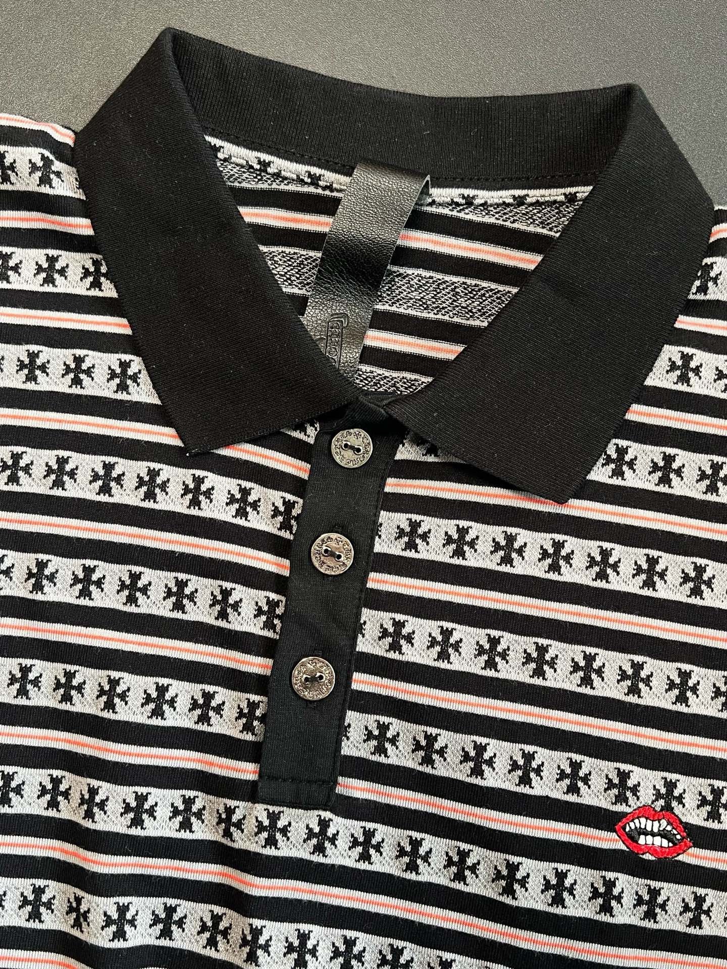 Chrome Hearts Long Sleeve Polo