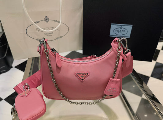 PD Re-Nylon Saffiano Bag