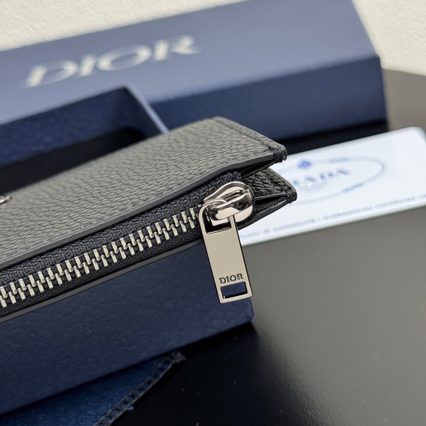 Dior Zipped Card Holder