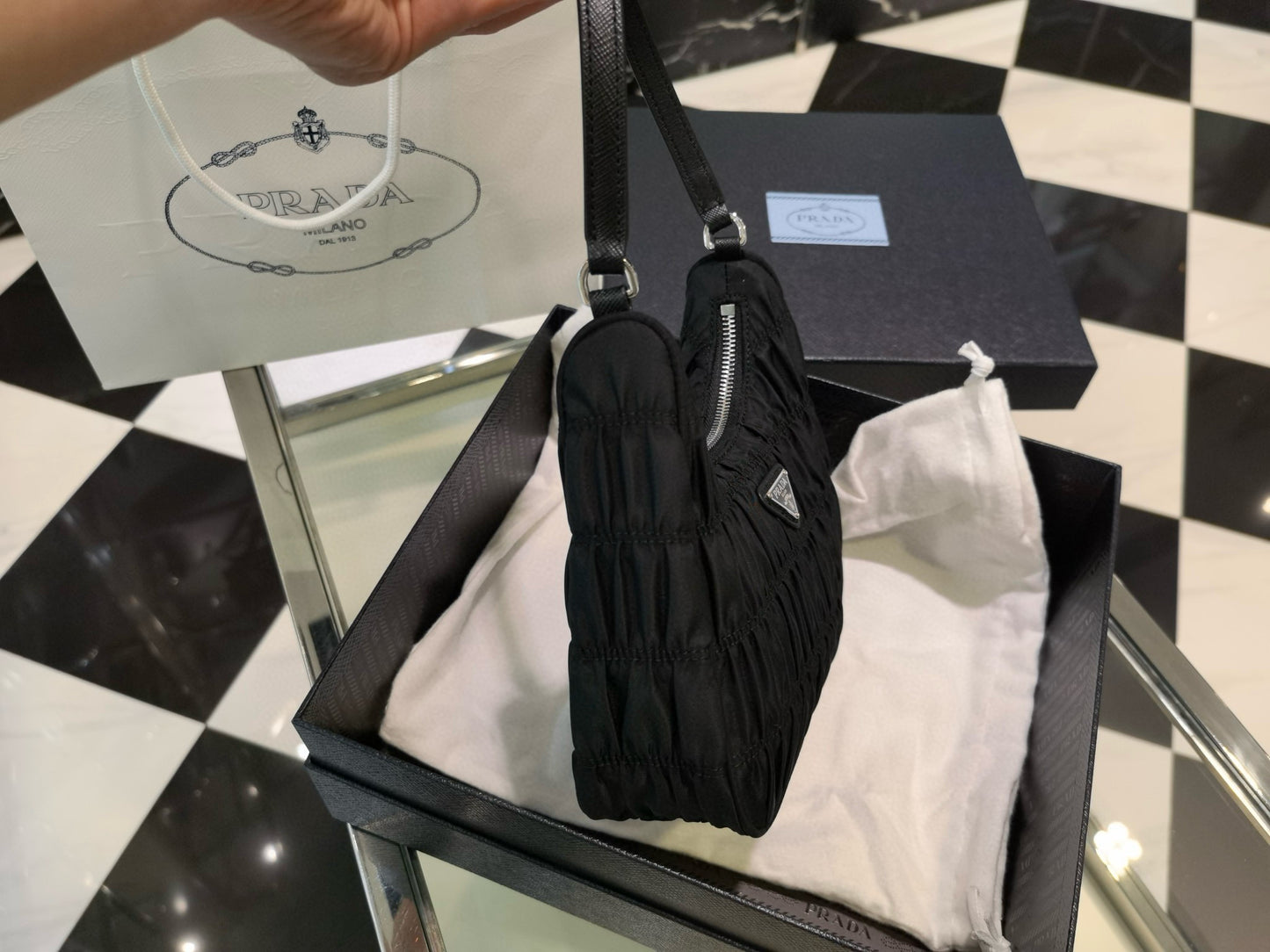 PD Saffiano Hobo Bag