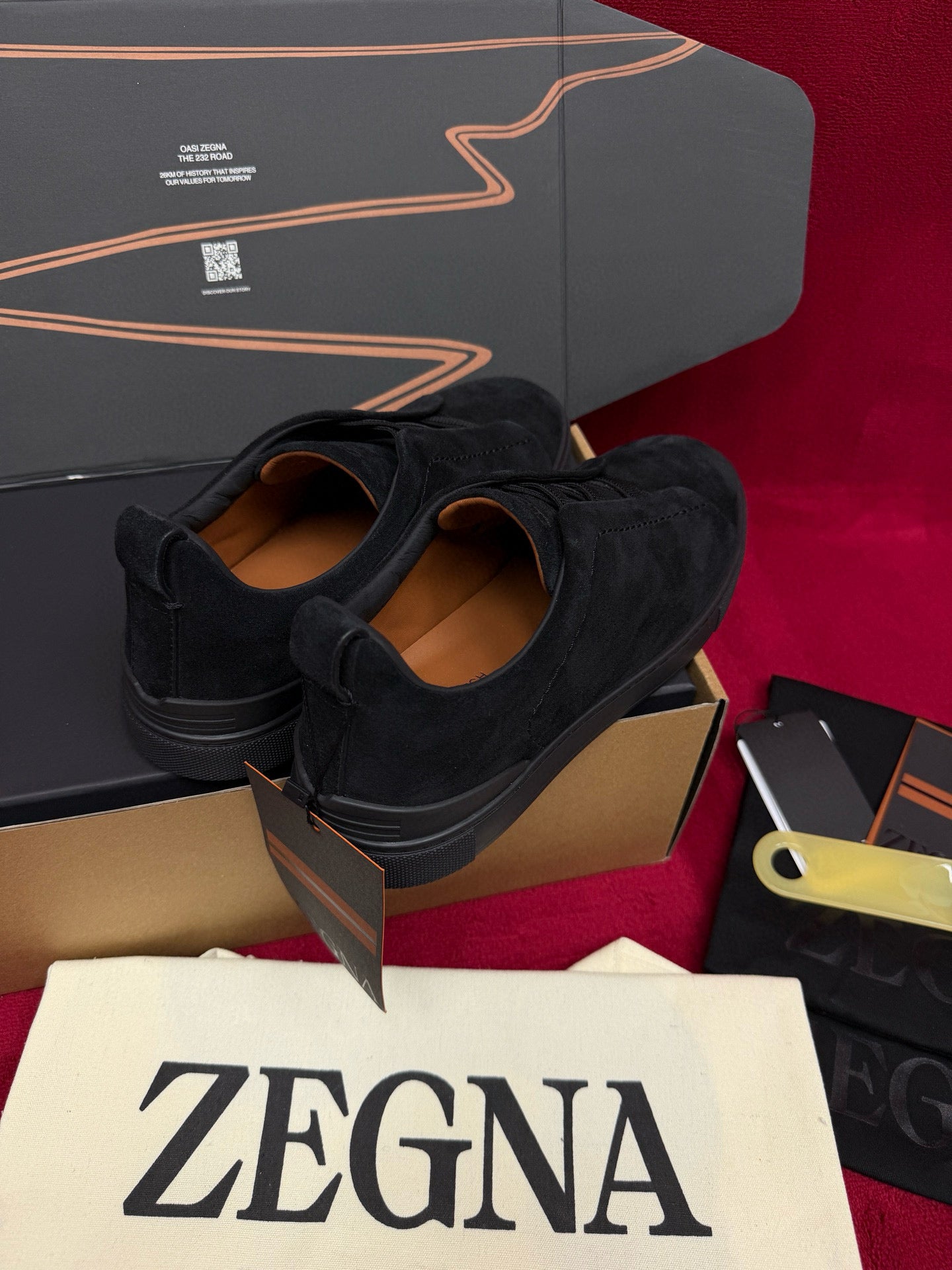 Zegna Suede Sneakers