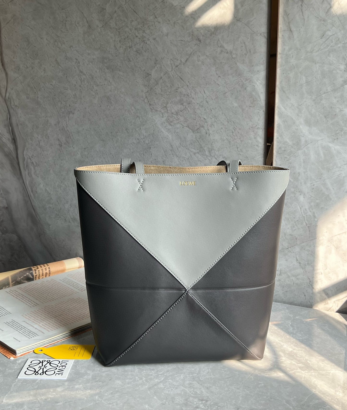 Loewe Puzzle Fold Tote Bag(25.5x14.5x31.5cm)