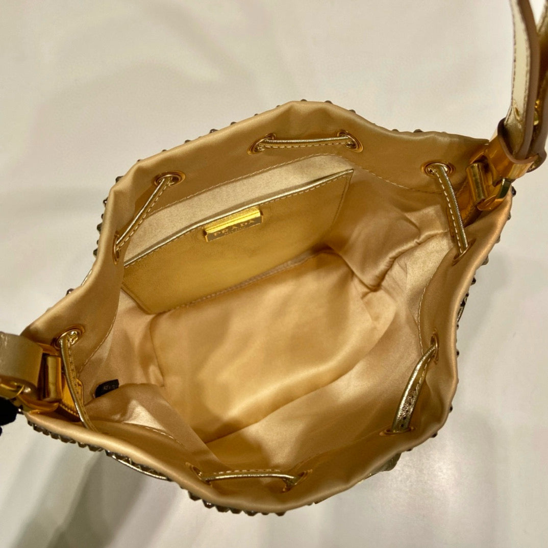 Prada Crystal Bucket Bag
