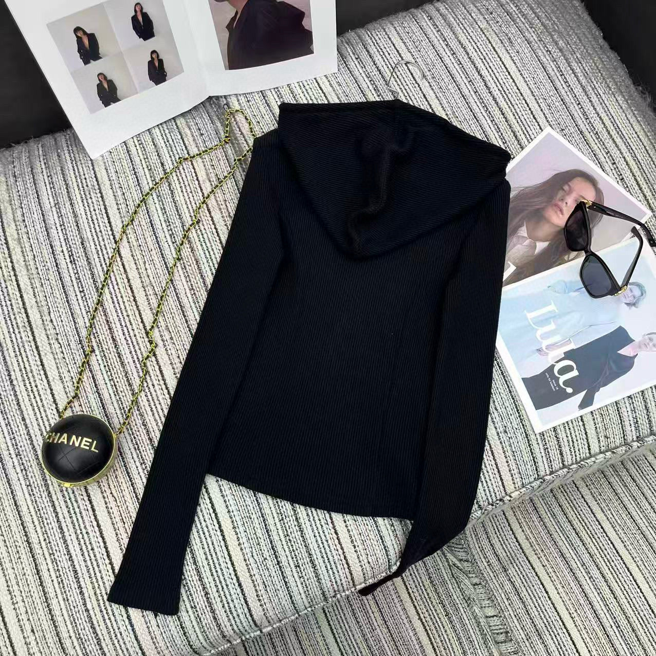 Chanel Hoodie & Jogger Set