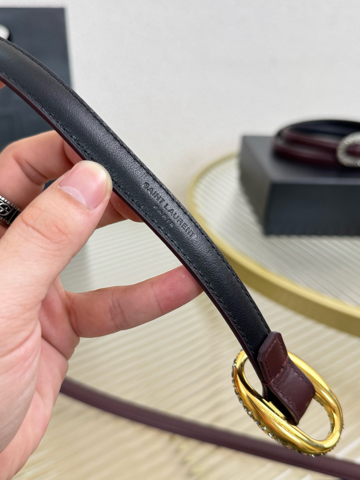 Saint Laurent Belt