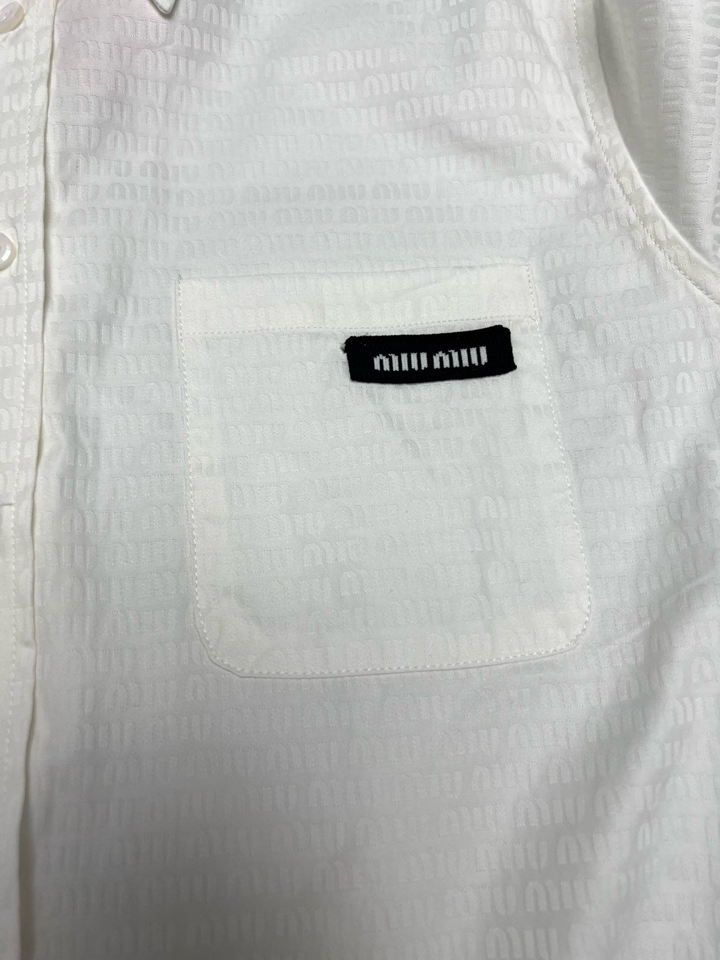 Miu Miu Long Sleeve Shirt