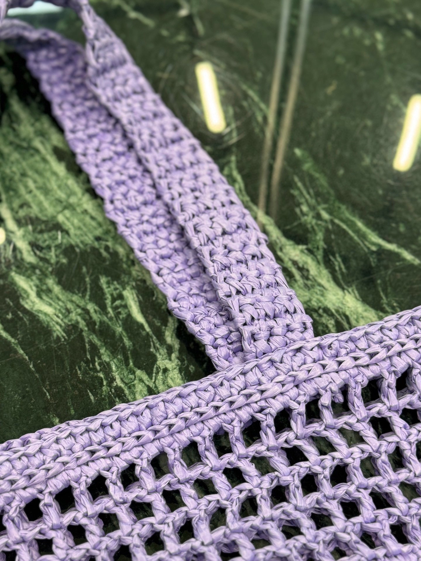 Prada Raffia Tote Bag