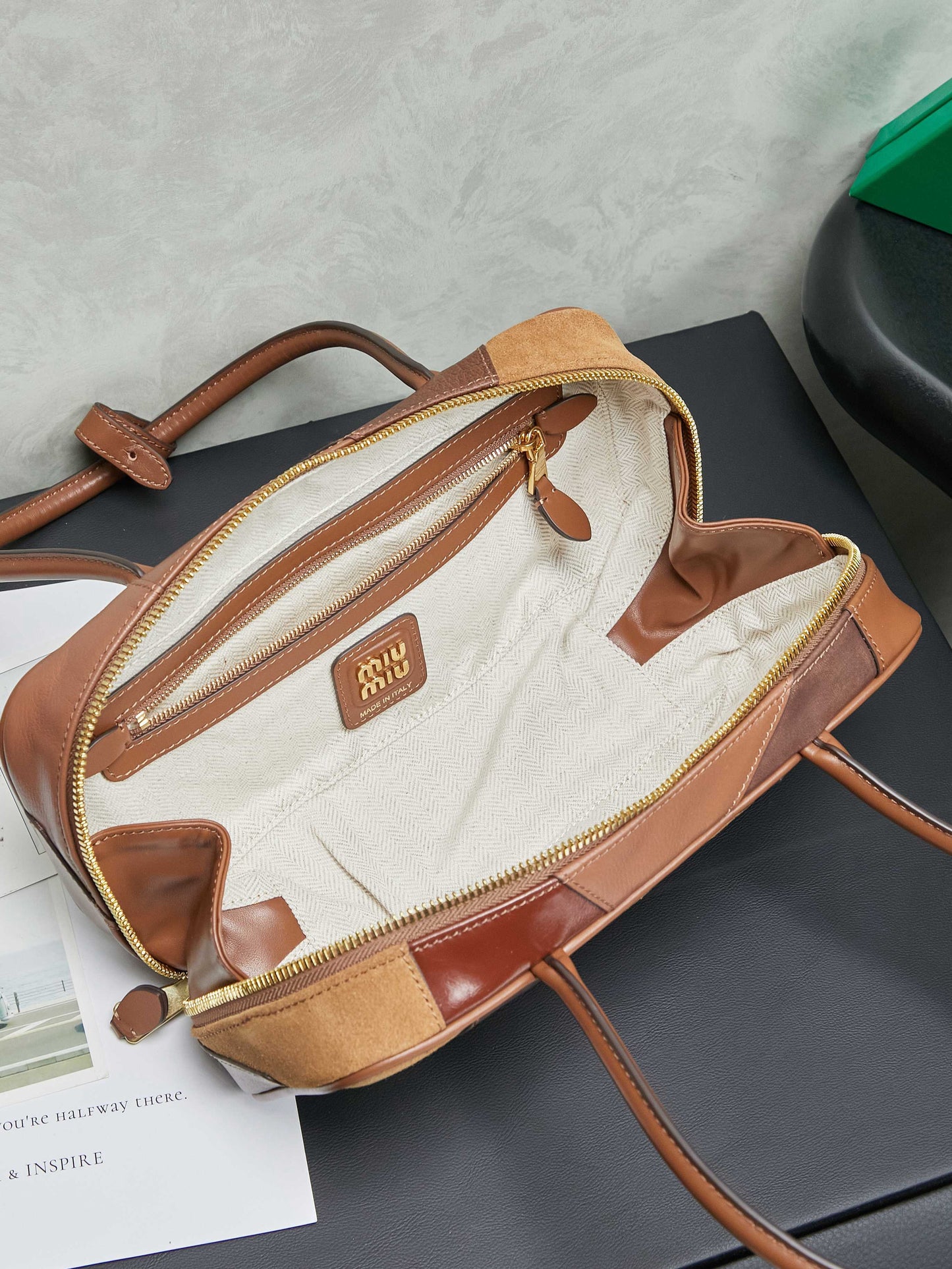Miu Miu Bowling Bag 28x12x9cm