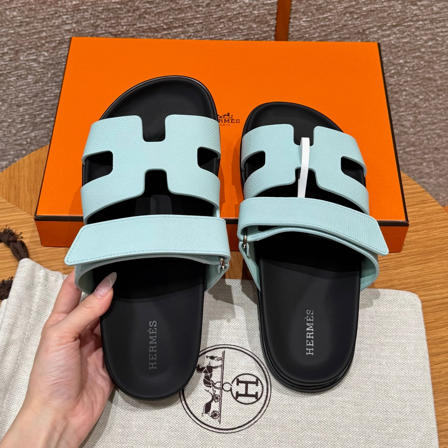 Hermes Chypre Sandals