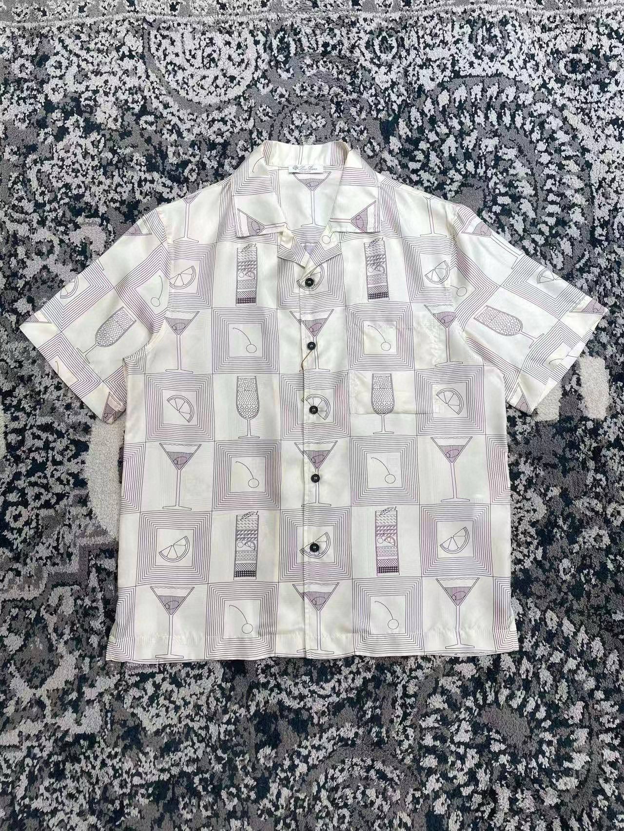 Loro Piana Silk Shirt Set