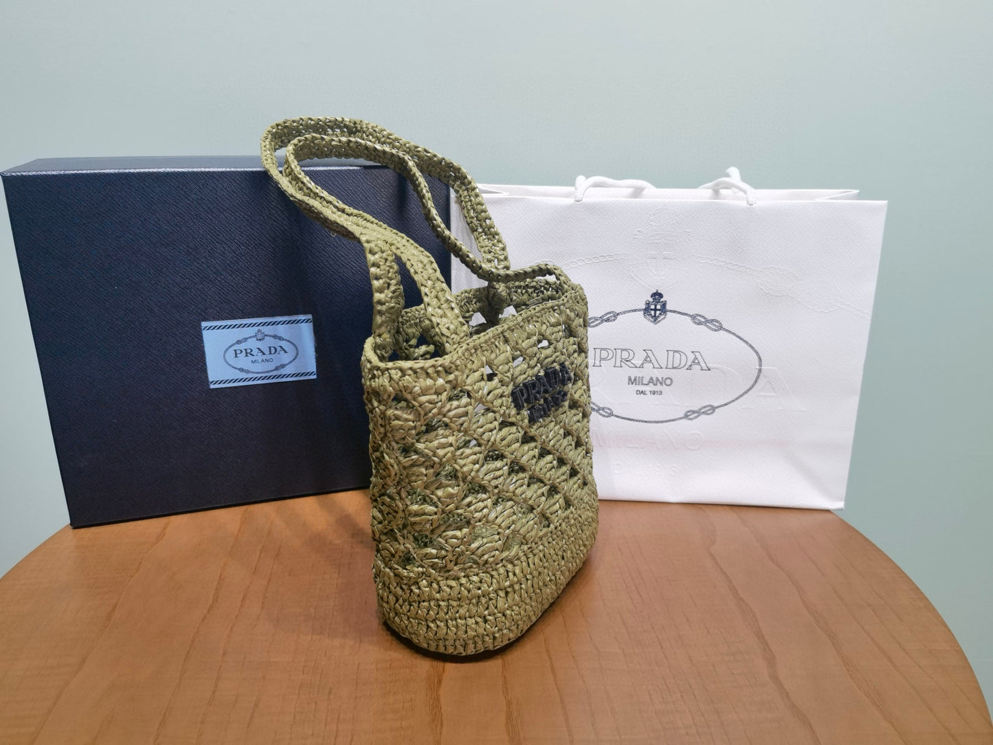 PD Mini Crochet Tote Bag