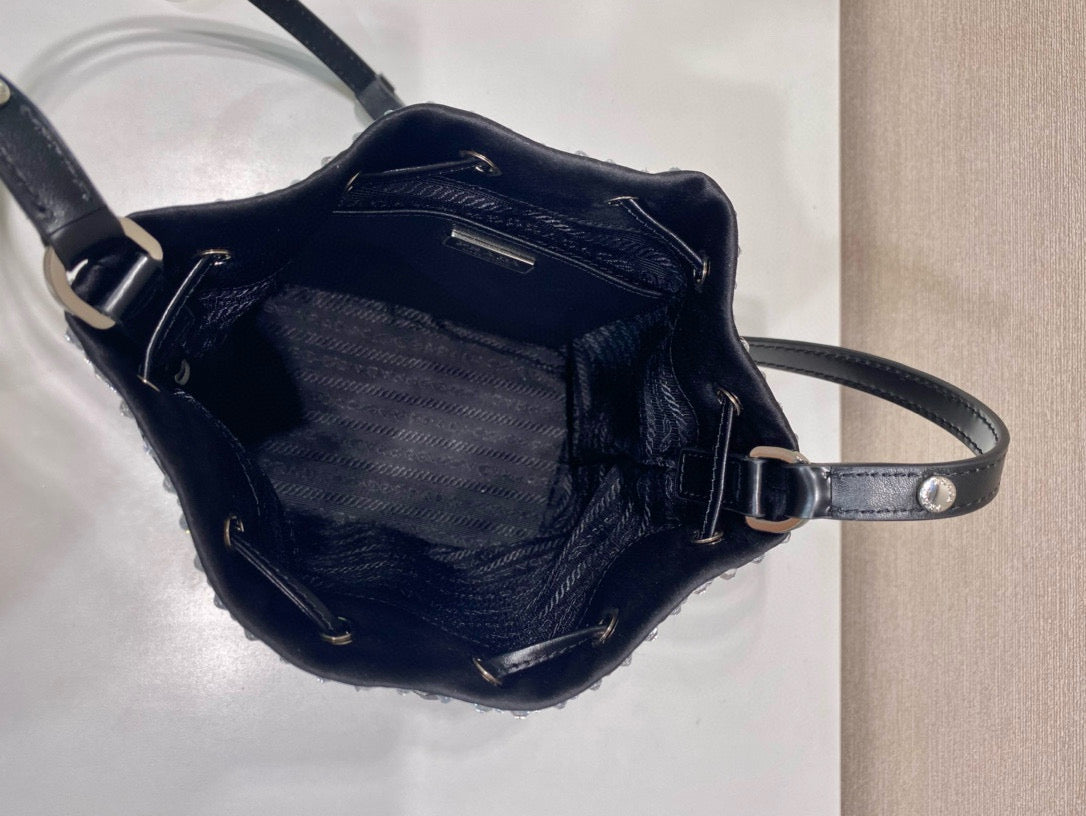 Prada Crystal Bucket Bag
