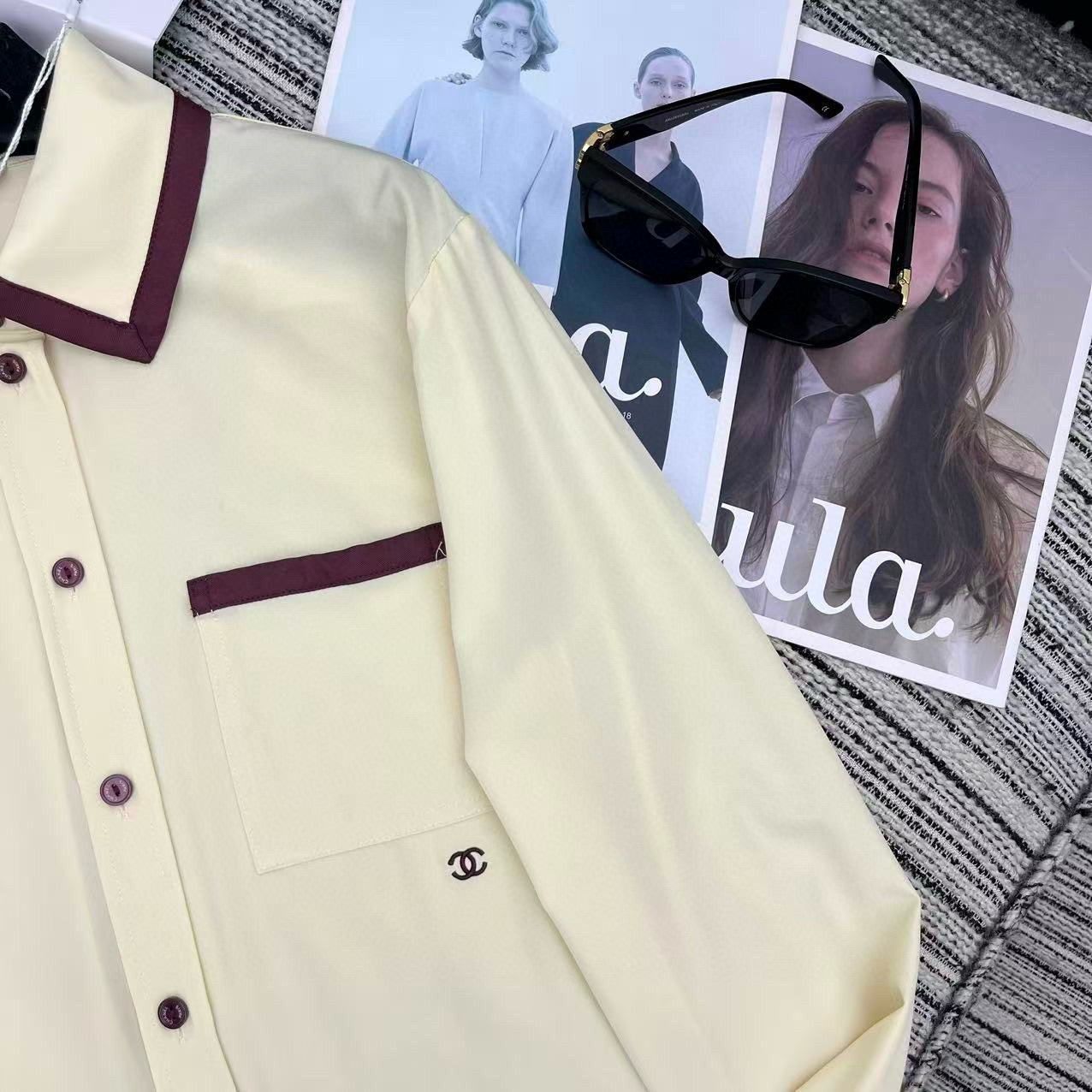 Chanel Long Sleeve Shirts