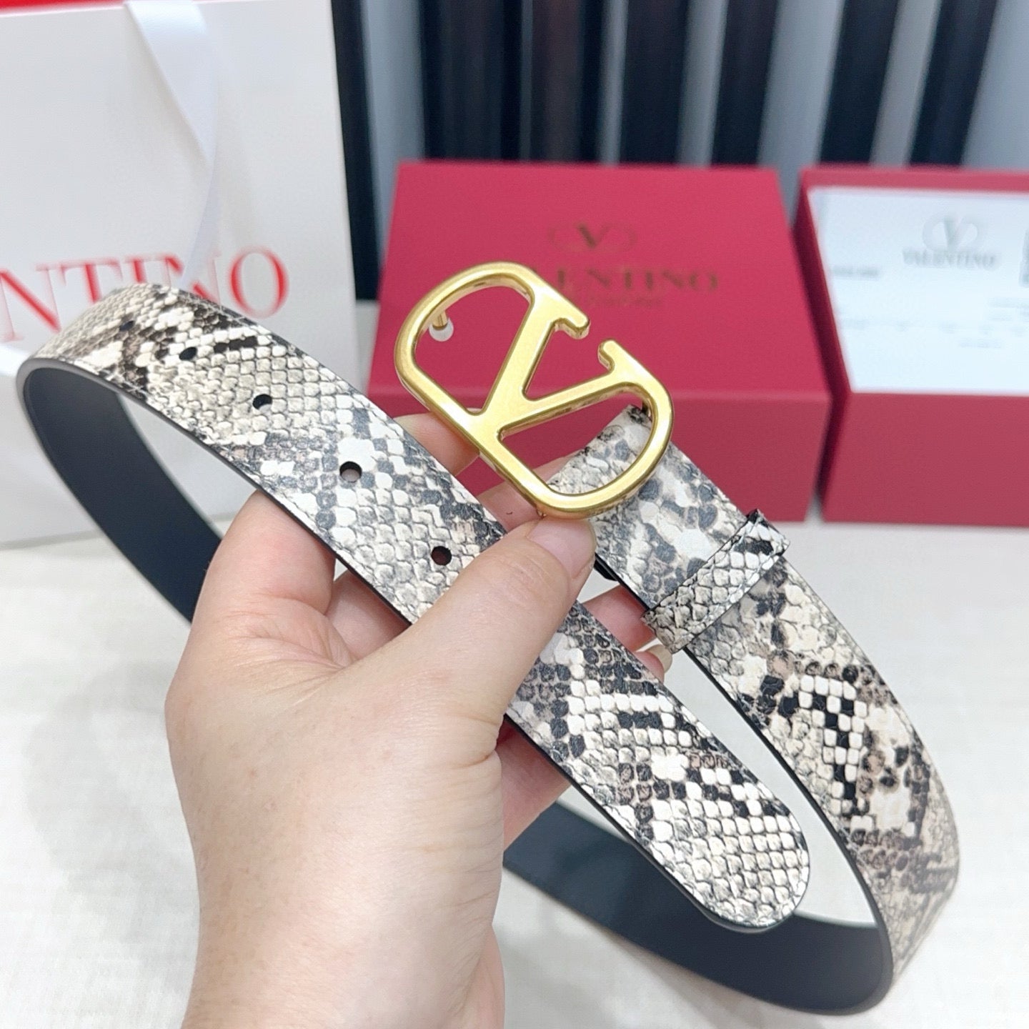 Valentino Belt (Width 3cm)