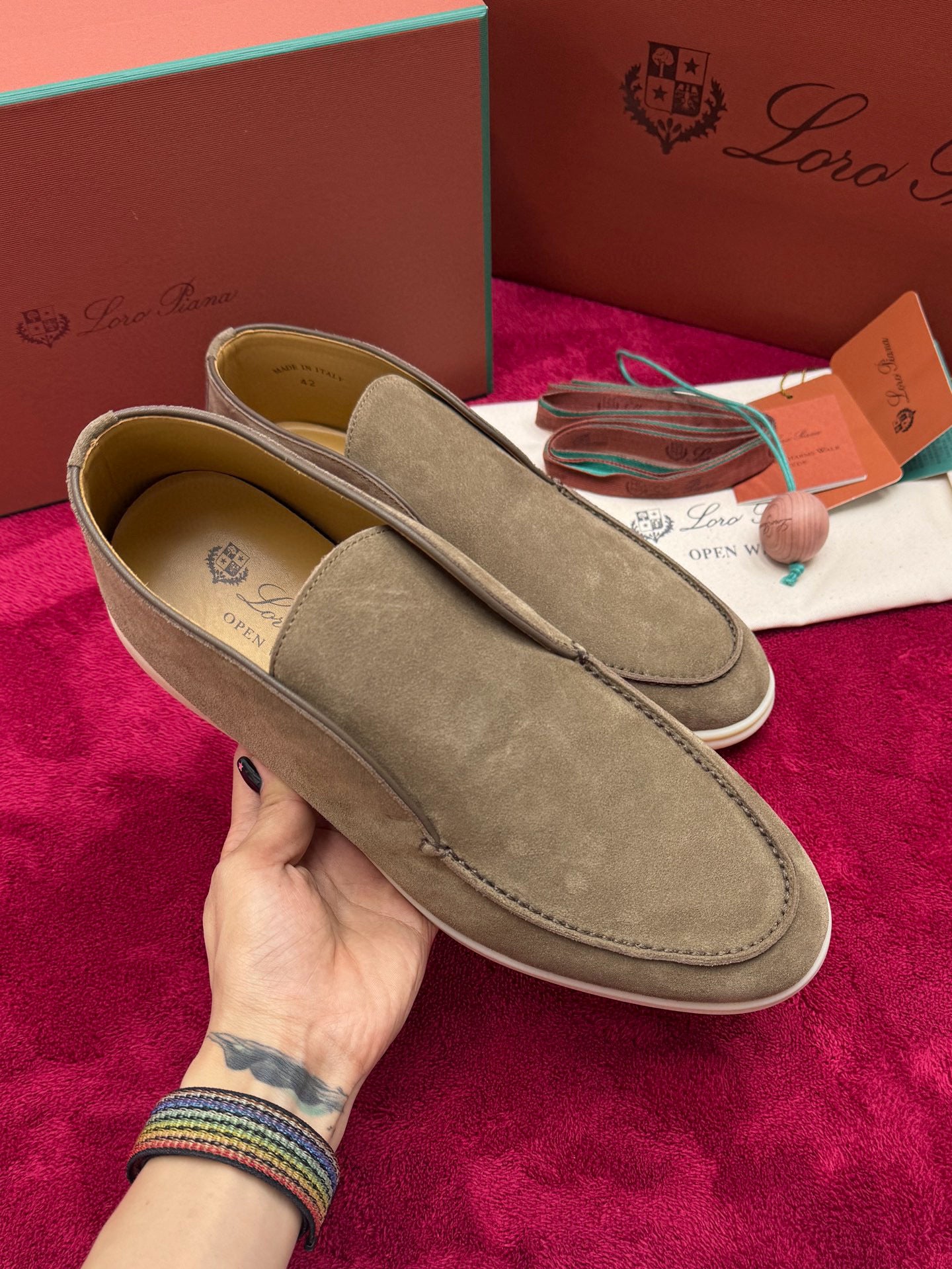 Loro Piana Open Walk Loafers