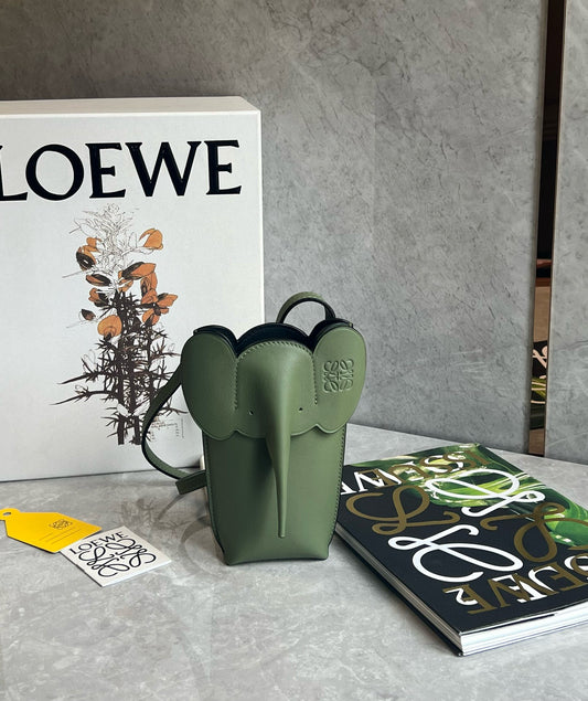 Loewe Elephant Phone Bag(8x4x19cm)