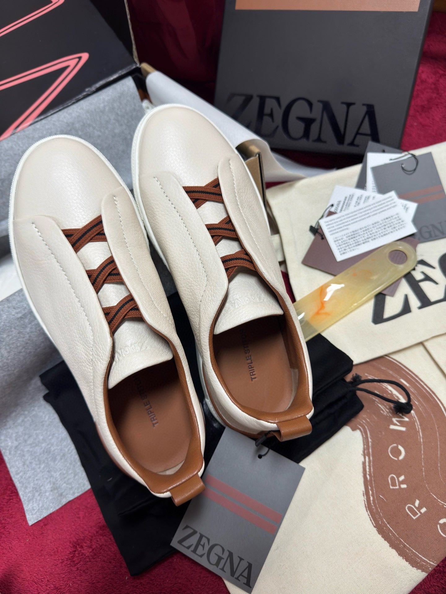 Zegna Sneakers (Deerskin)
