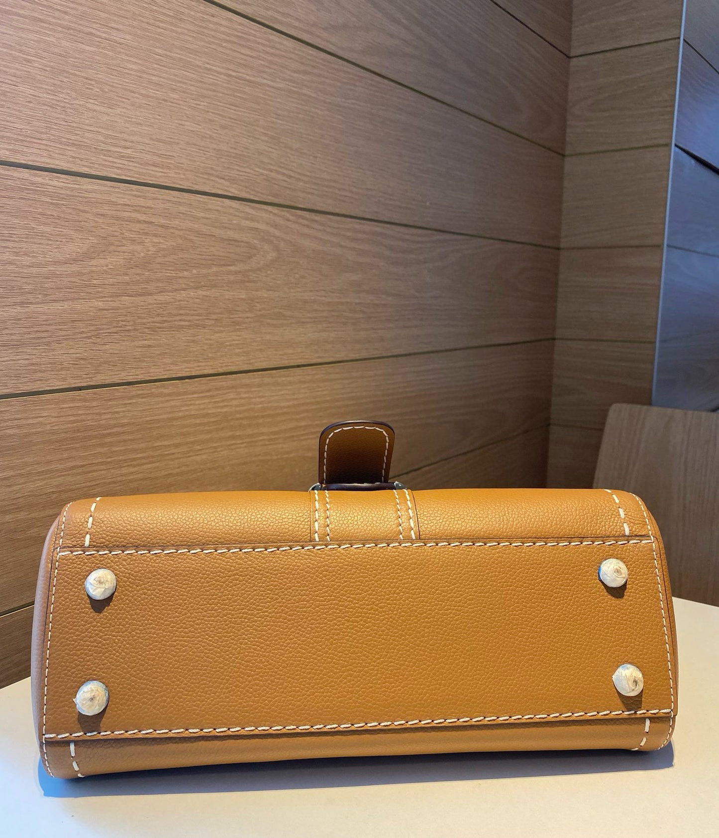 Delvaux Brillant PM Surpique Handbag