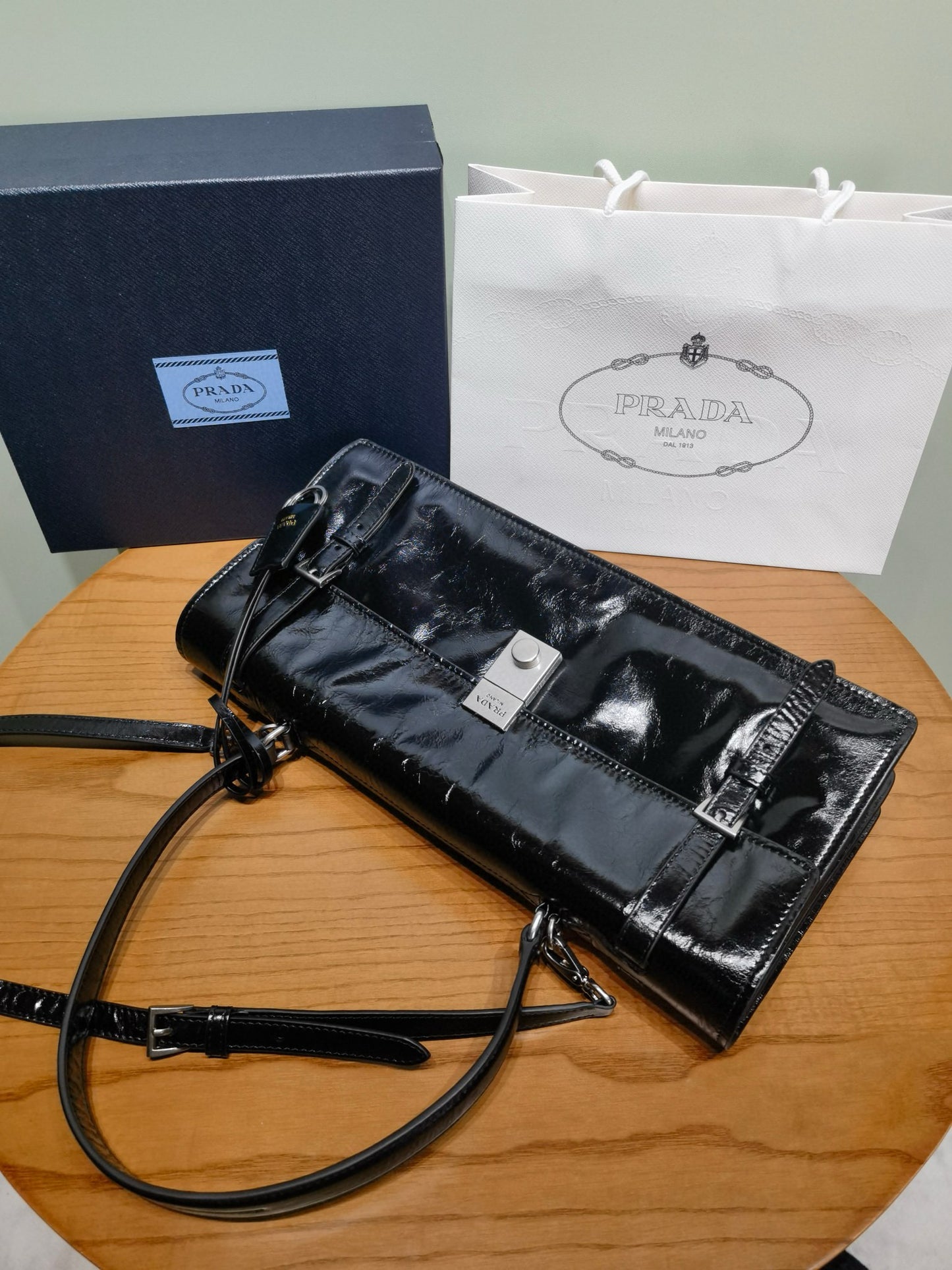 Prada Handbag 32x16.5x10cm