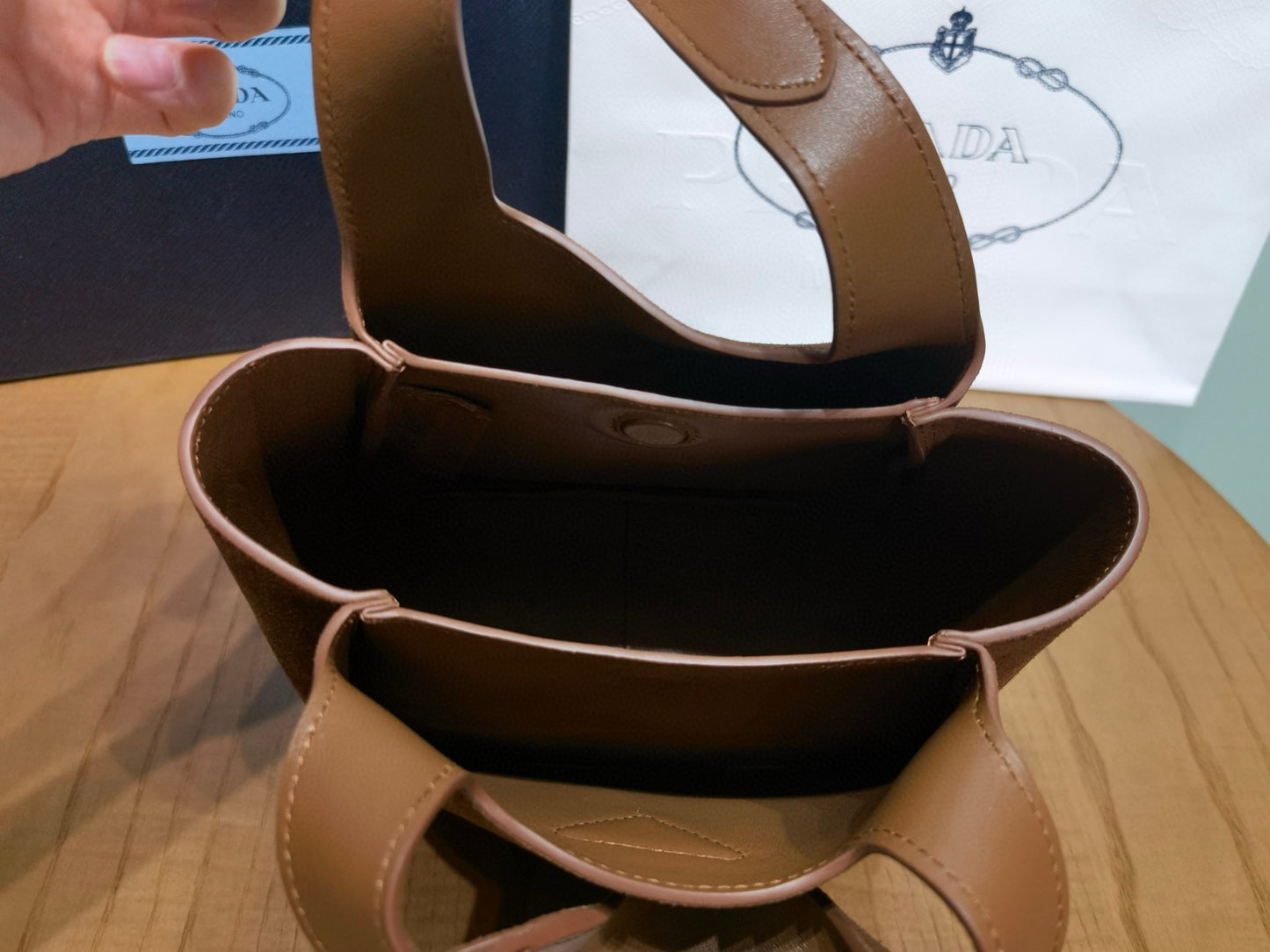 Prada Tote Basket Mini