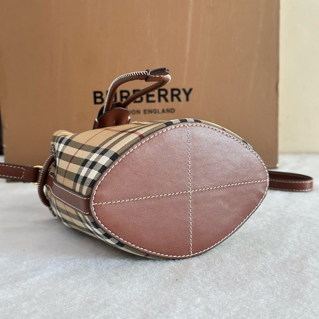 BBR Check Bucket Bag