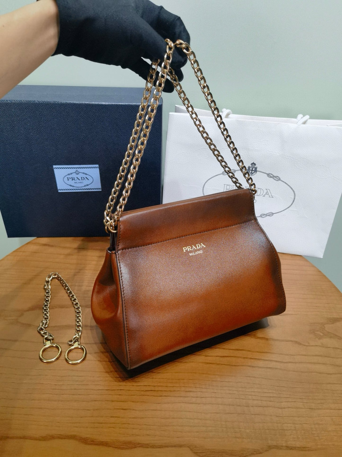 Prada Enchaine Crossbody Bag