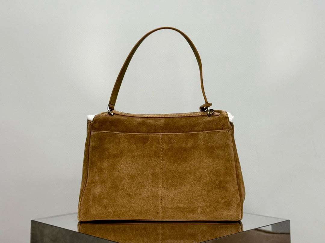 BLCG Rodeo Medium Suede Handbag 35x23x11cm