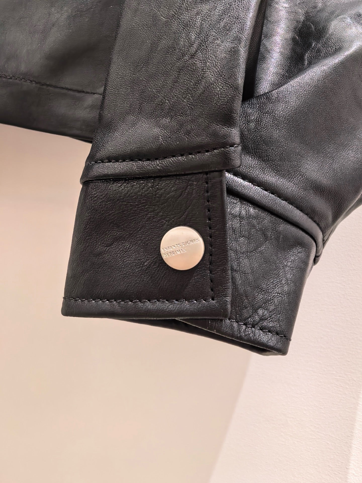 Enfants Riches Déprimés Leather Jacket