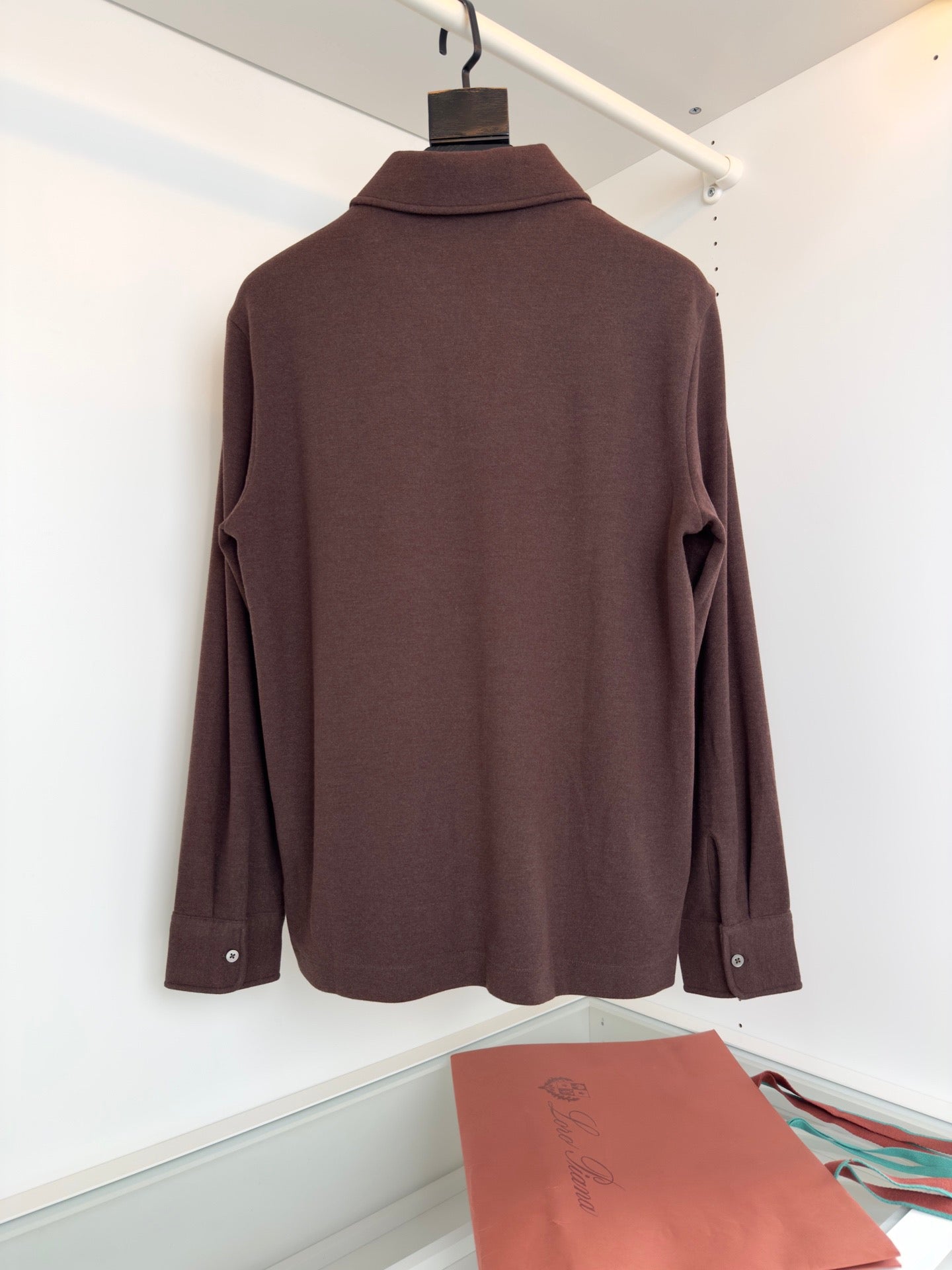 Loro Piana Long Sleeve Polo