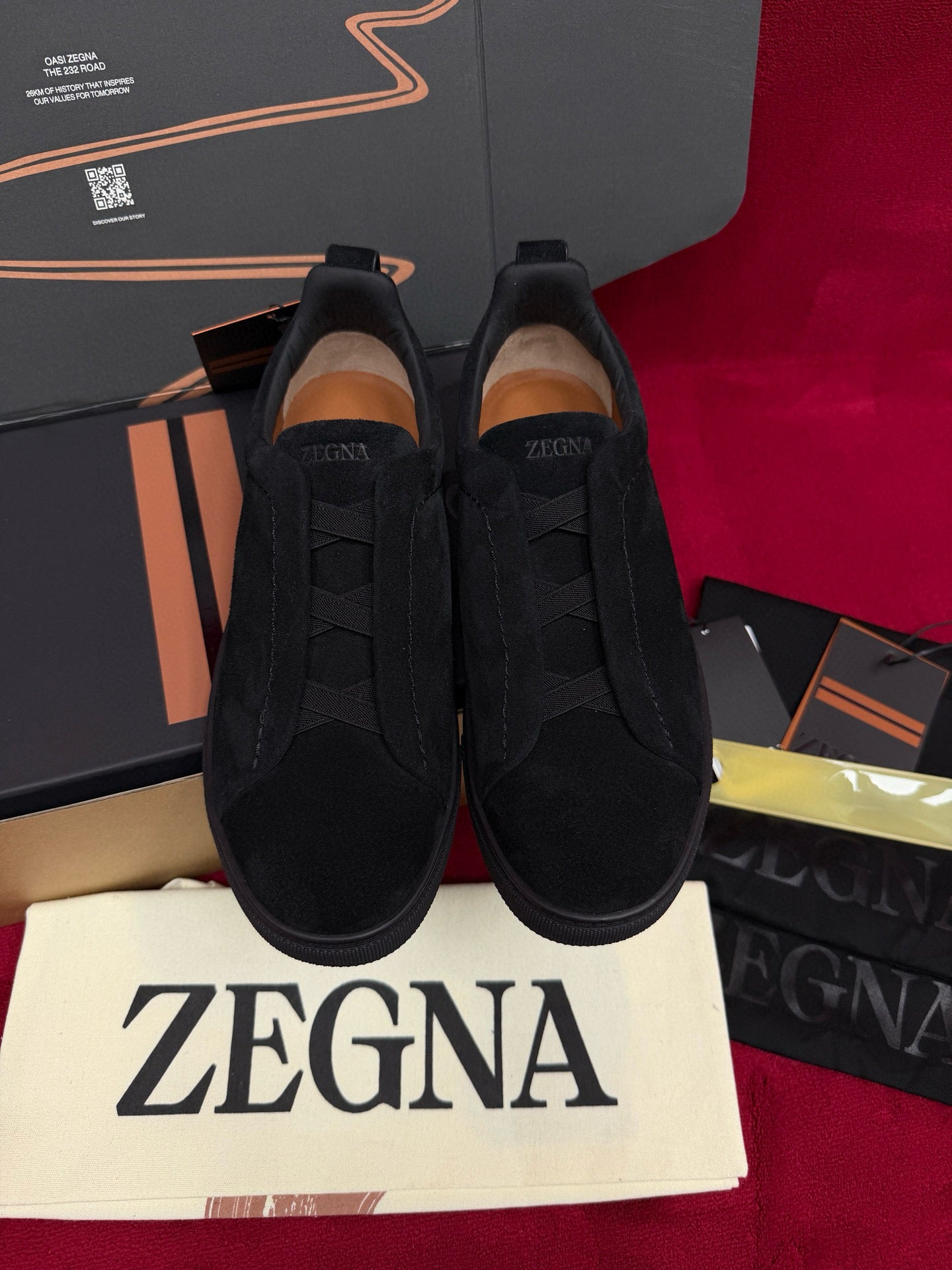 Zegna Suede Sneakers