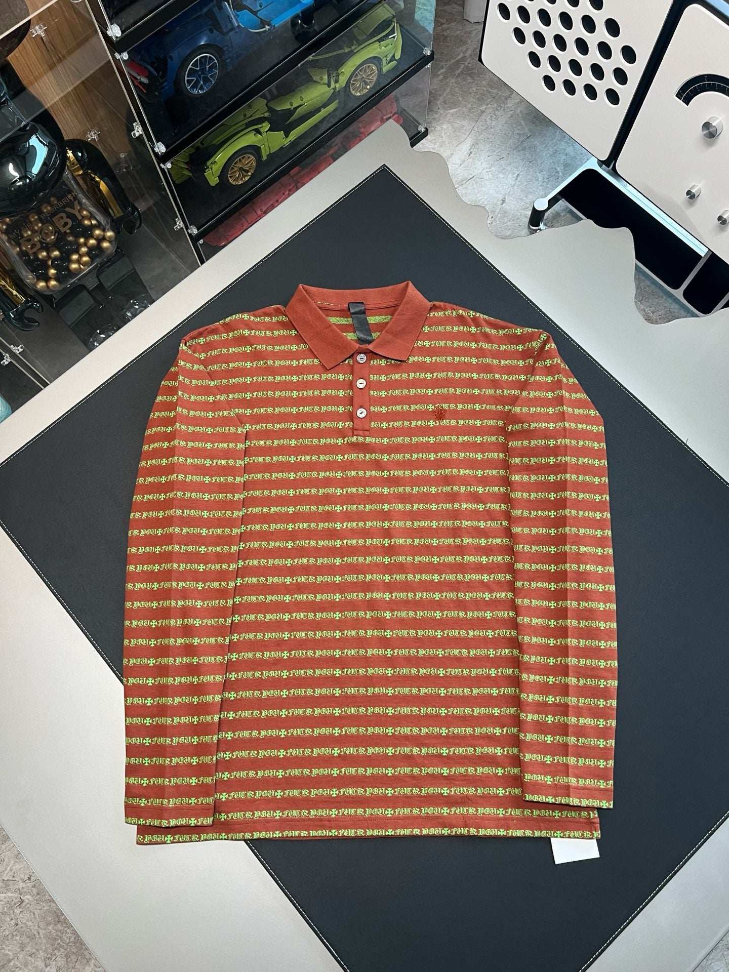 Chrome Hearts Long Sleeve Polo