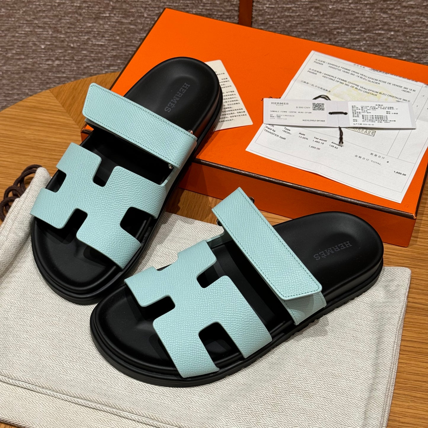 Hermes Chypre Sandals