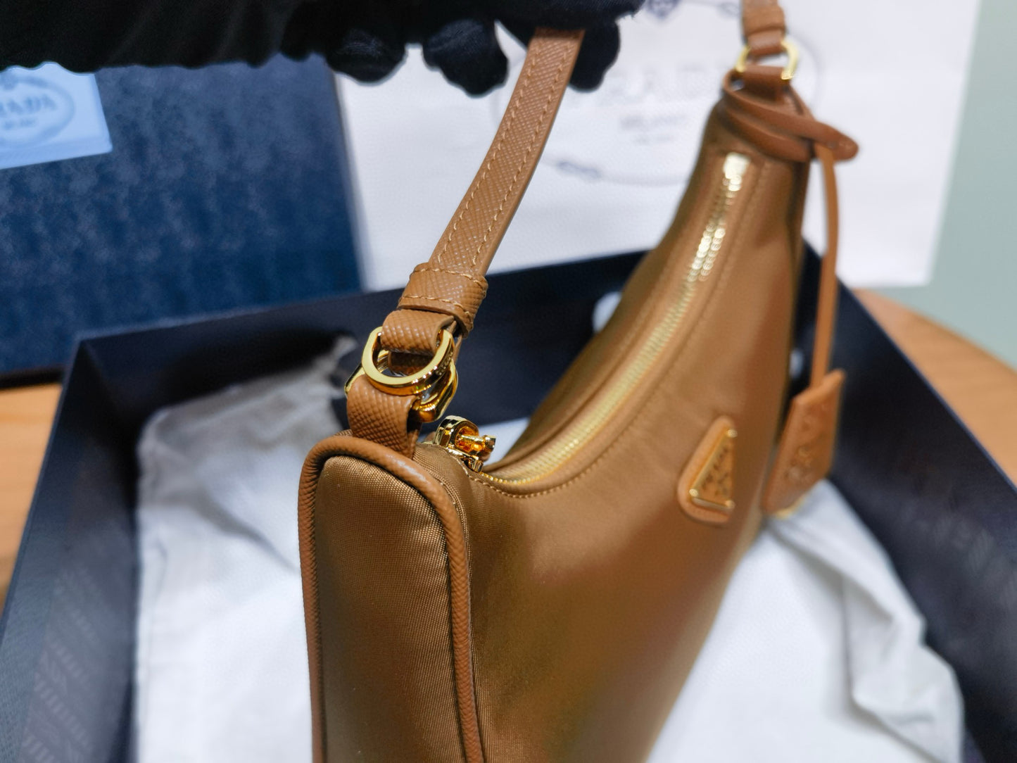 PD Saffiano Hobo Bag