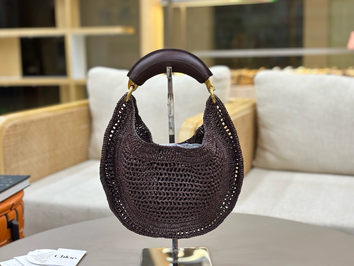Chloe Summer Banana Hobo Bag