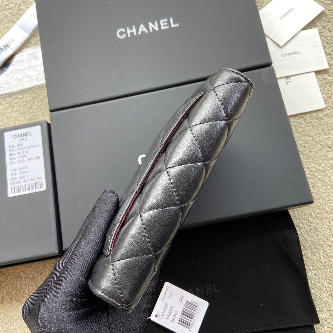 Chanel Long Flap Wallet