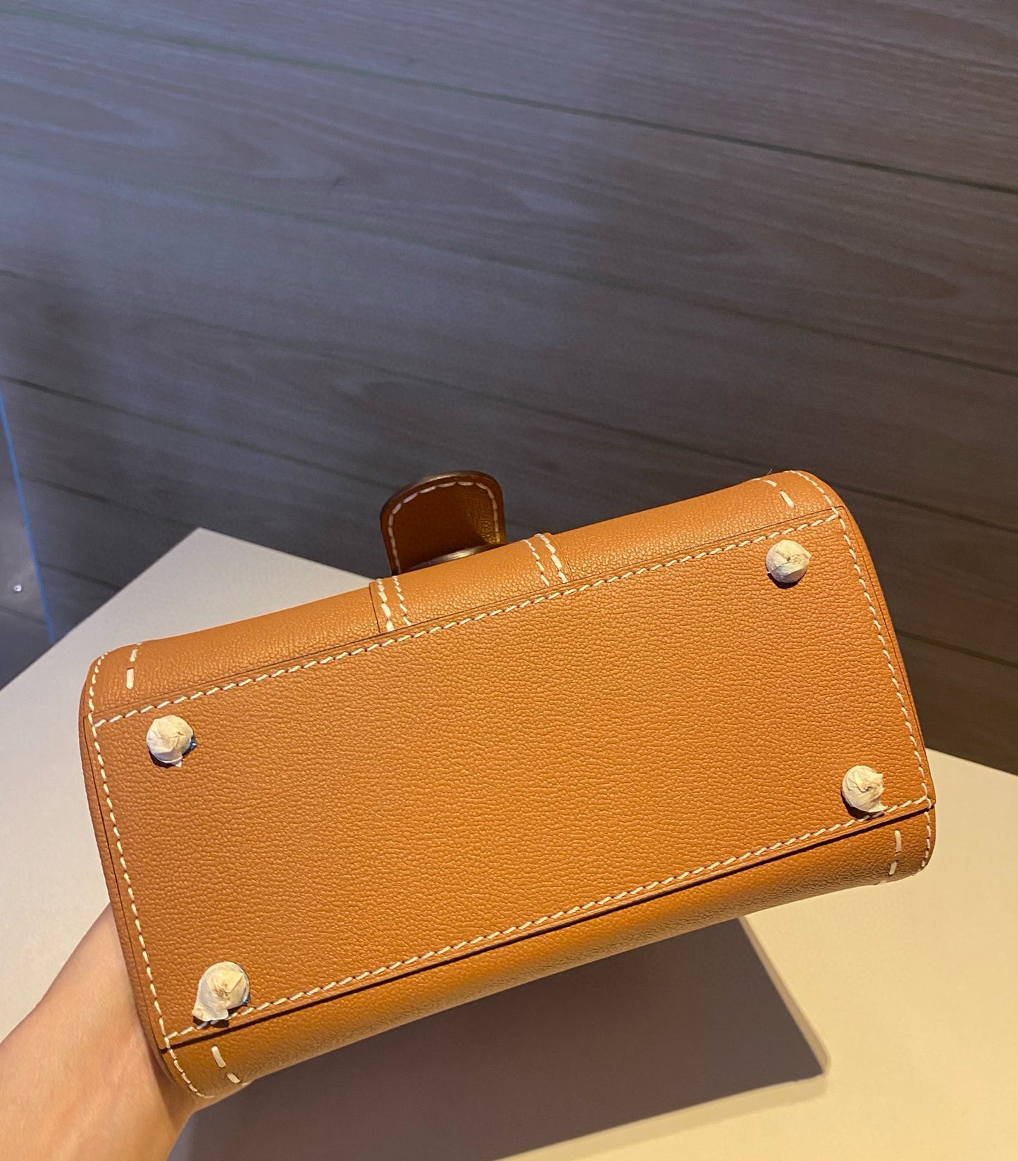 Delvaux Brillant Mini Surpique Handbag
