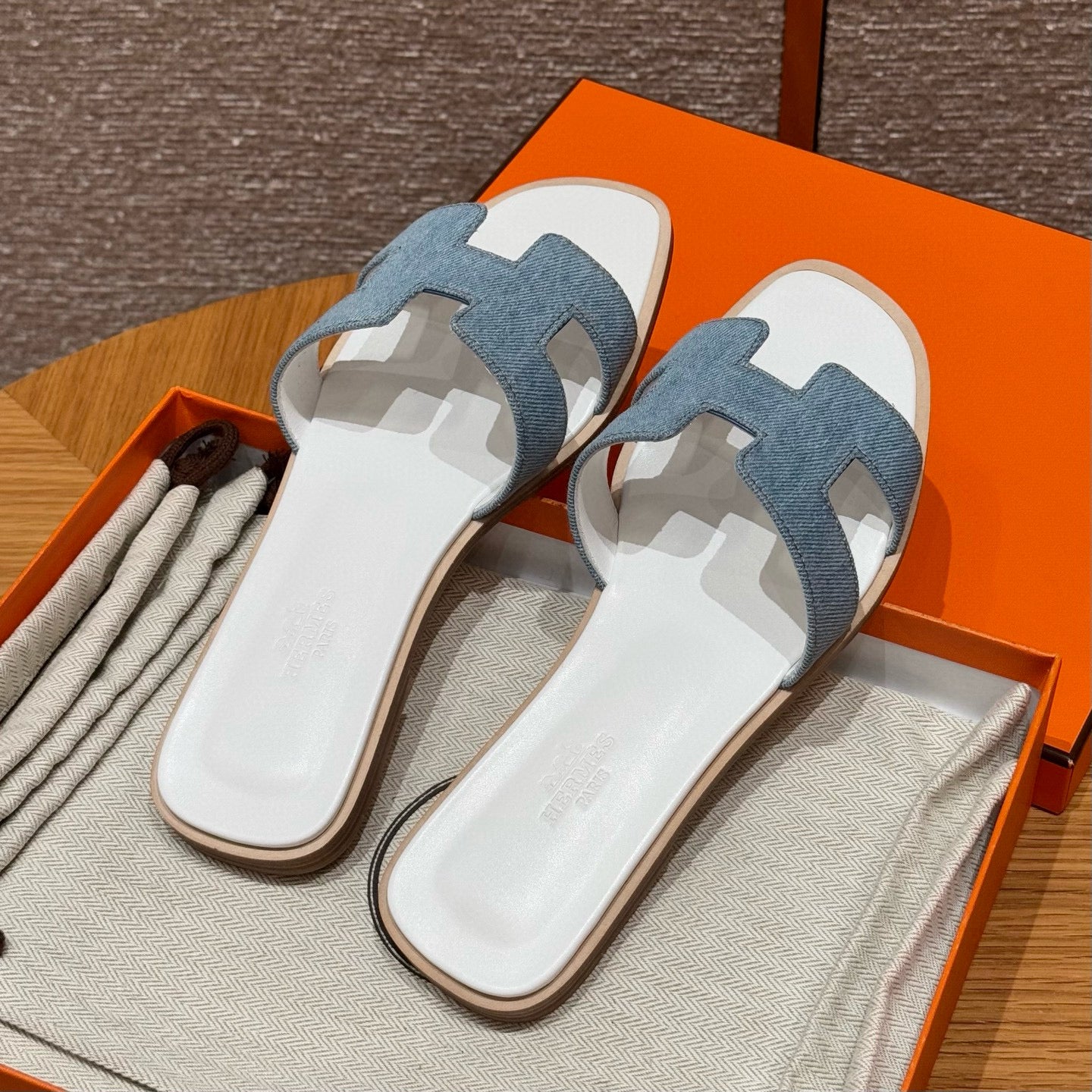 Hermes Slippers