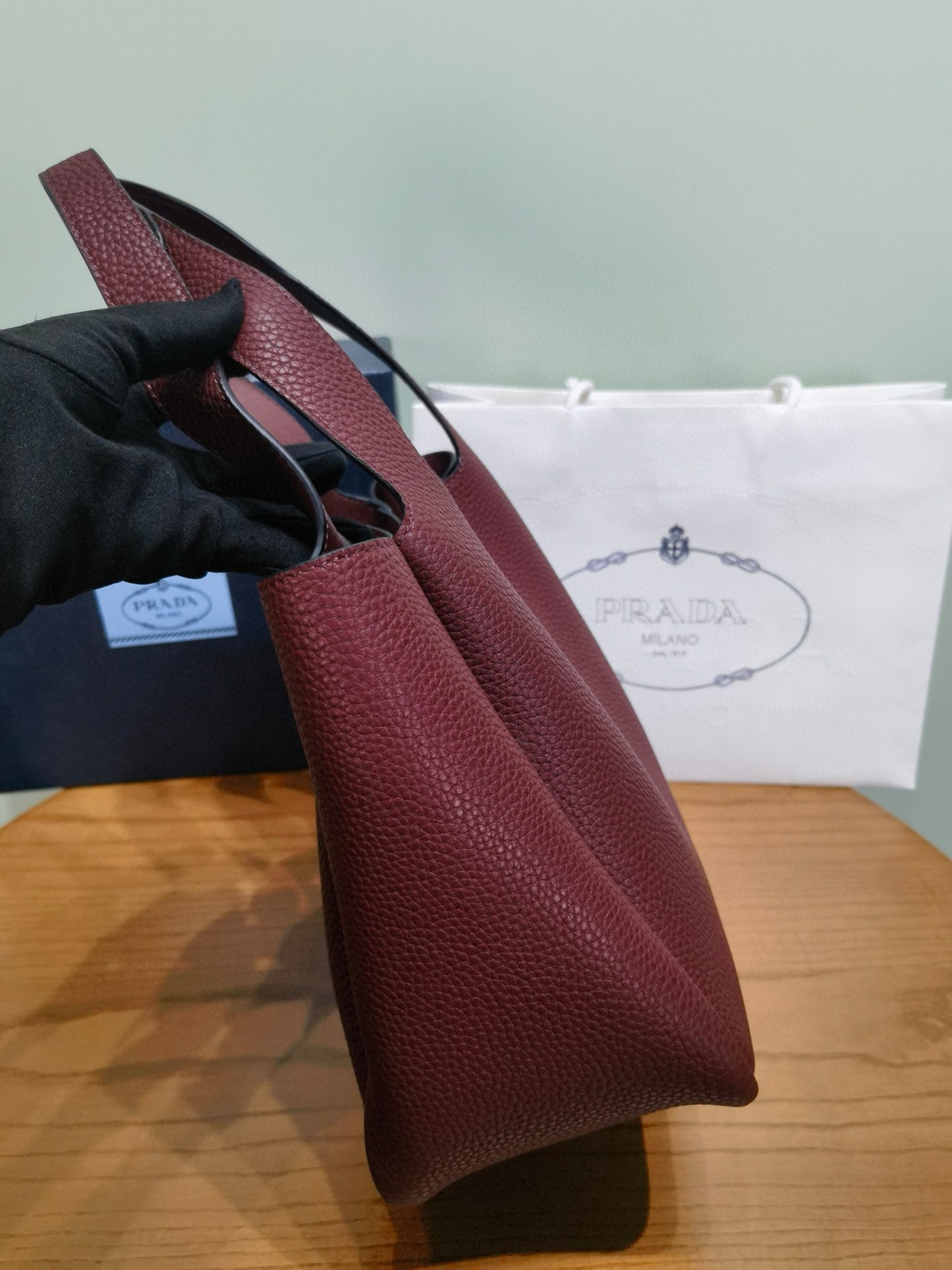 Prada Tote Basket Bag