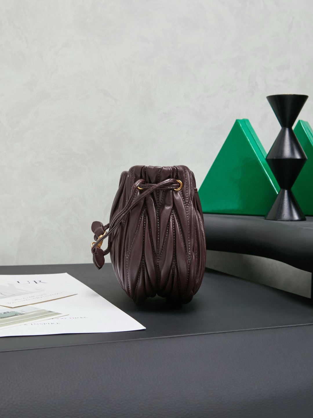 Miu Miu Nappa Handbag