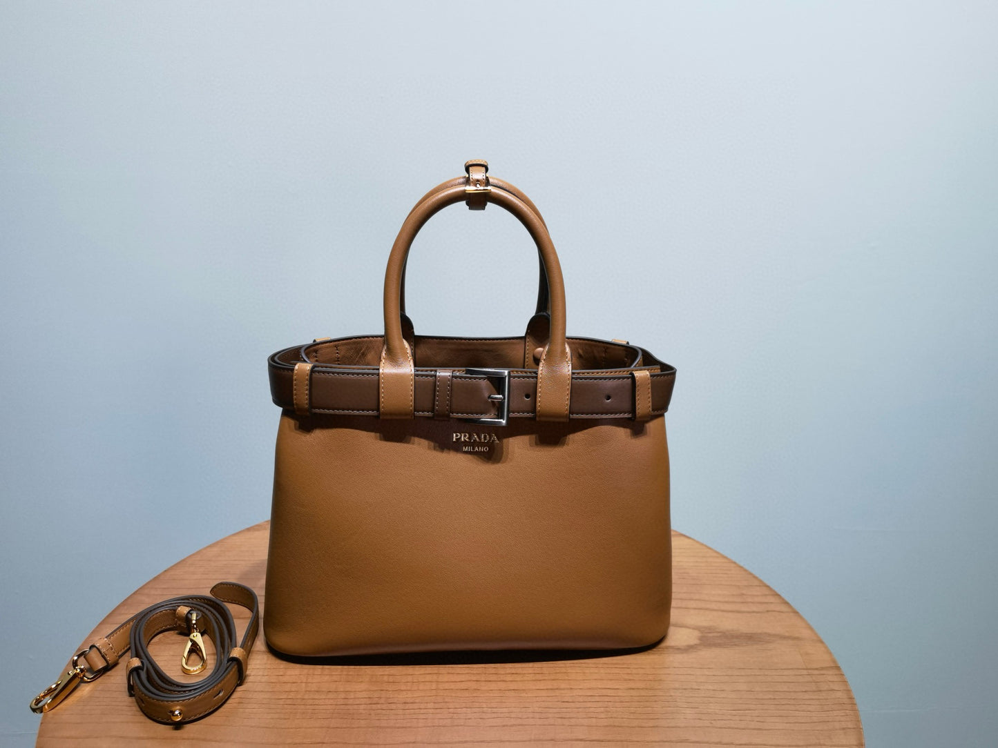 Prada Buckle Handbag